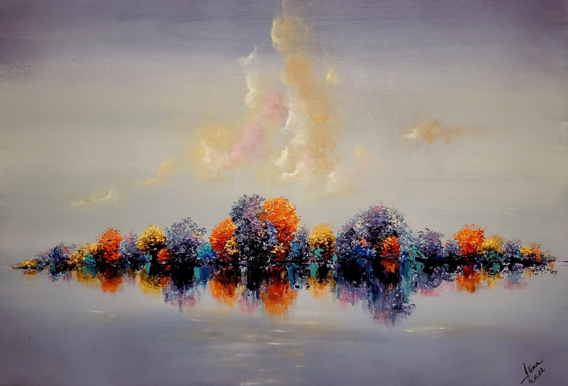 ArteDiAlina.com painting: Happy Island